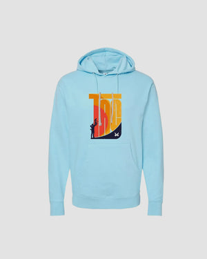 TAC WAVE AQUA BLUE HOODIE