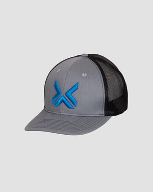 Gray Blue Icon Hat