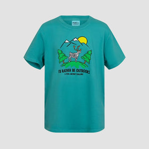 Youth I’d Rather Be Outdoors Tee