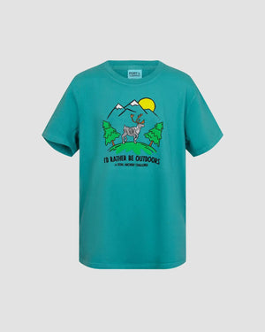 Youth I’d Rather Be Outdoors Tee