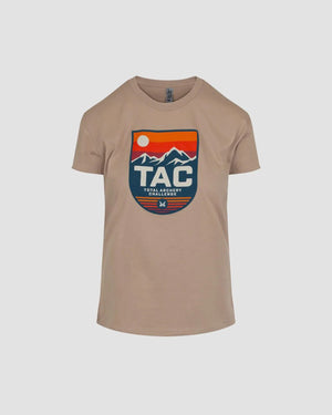 Women’s TAC Sunset Tee (Tan)