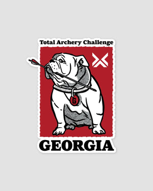 GA Bulldog Sticker