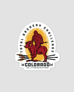 Colorado Sasquatch Sticker