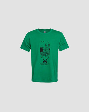 Youth Deer Tee (Green)